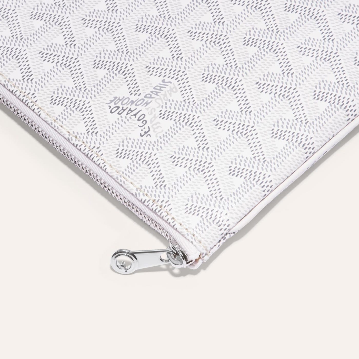 Goyard Senat MM Pouch White - Image 3